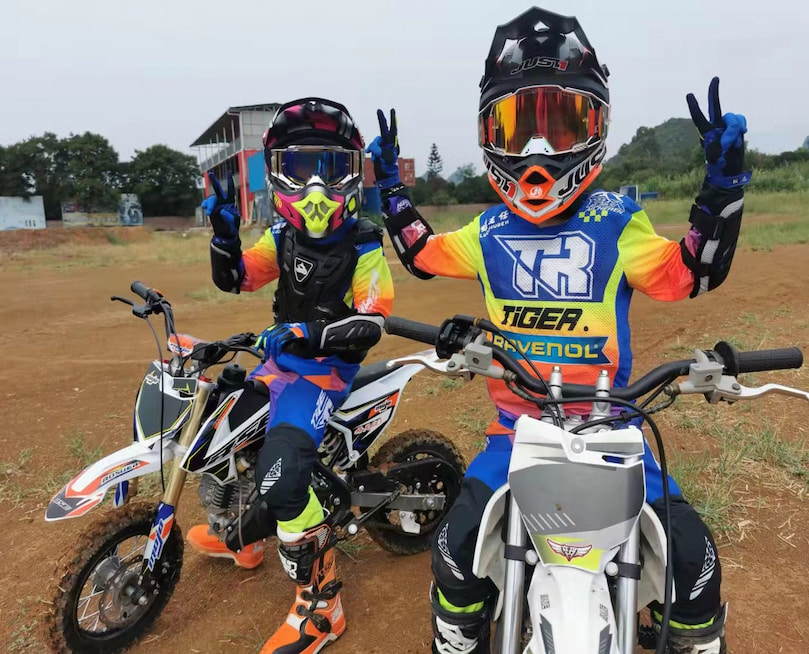 TR TIGER creates professional competitions and equipment experiences for young motocross enthusiasts